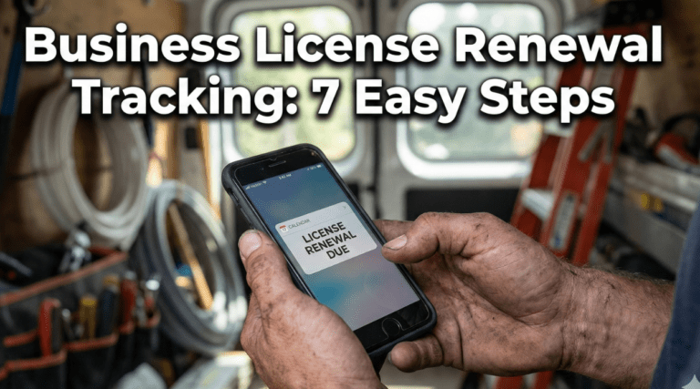 Business License Renewal Tracking