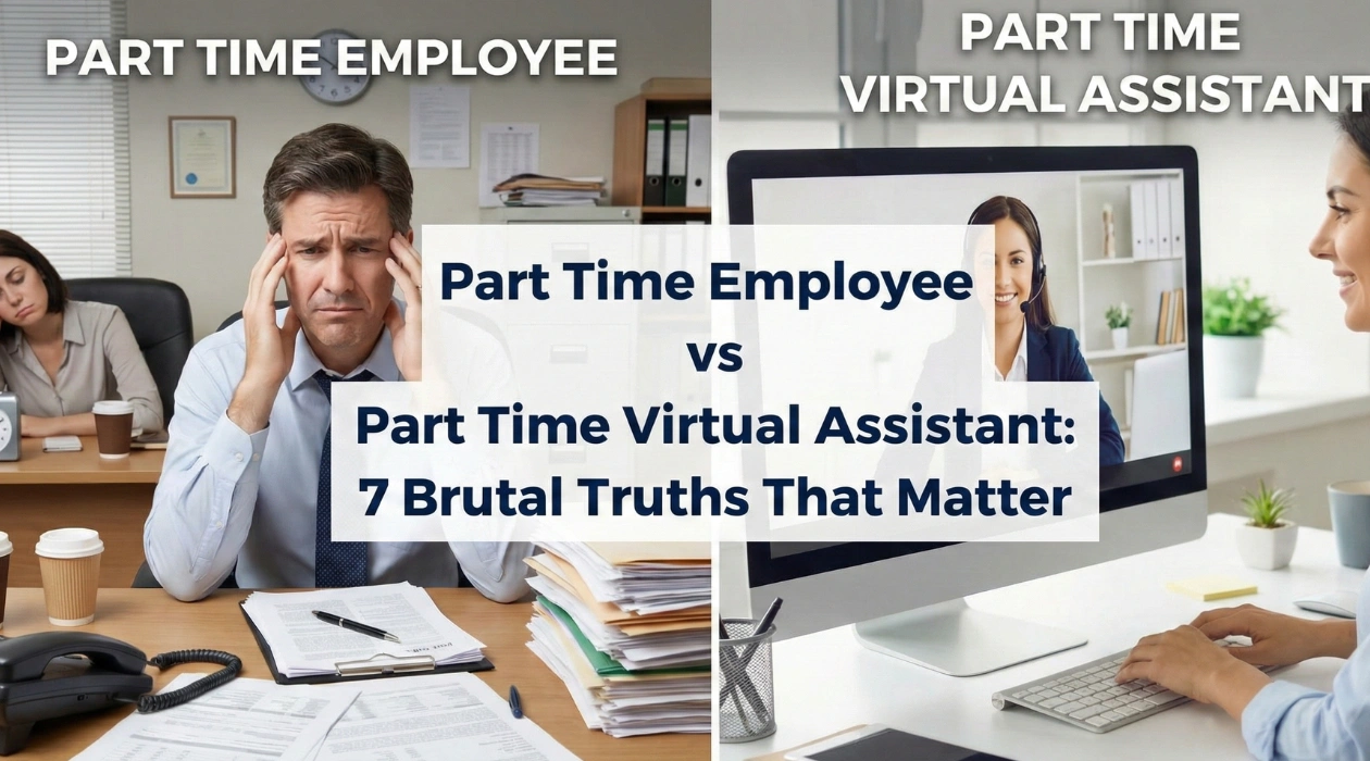 Part Time Employee vs Part Time Virtual Assistant: 7 Brutal Truths That Matter