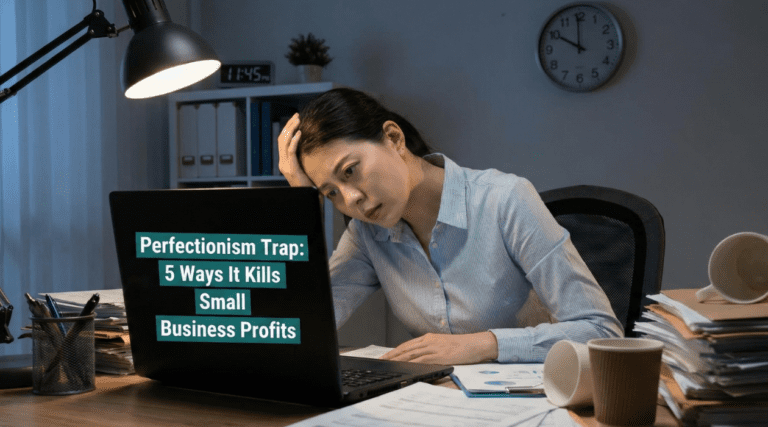 YROS Header Perfectionism Trap 5 Ways It Kills Small Business Profits