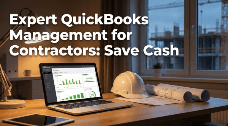 QuickBooks management for contractors