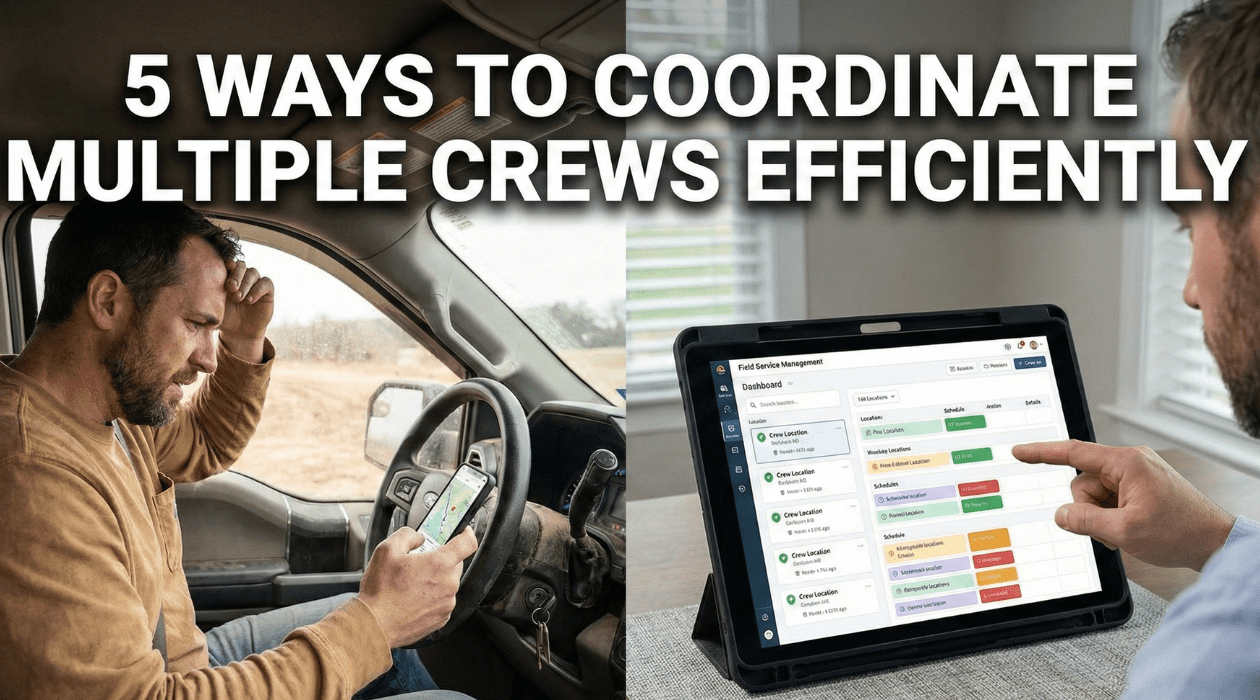 coordinate multiple crews