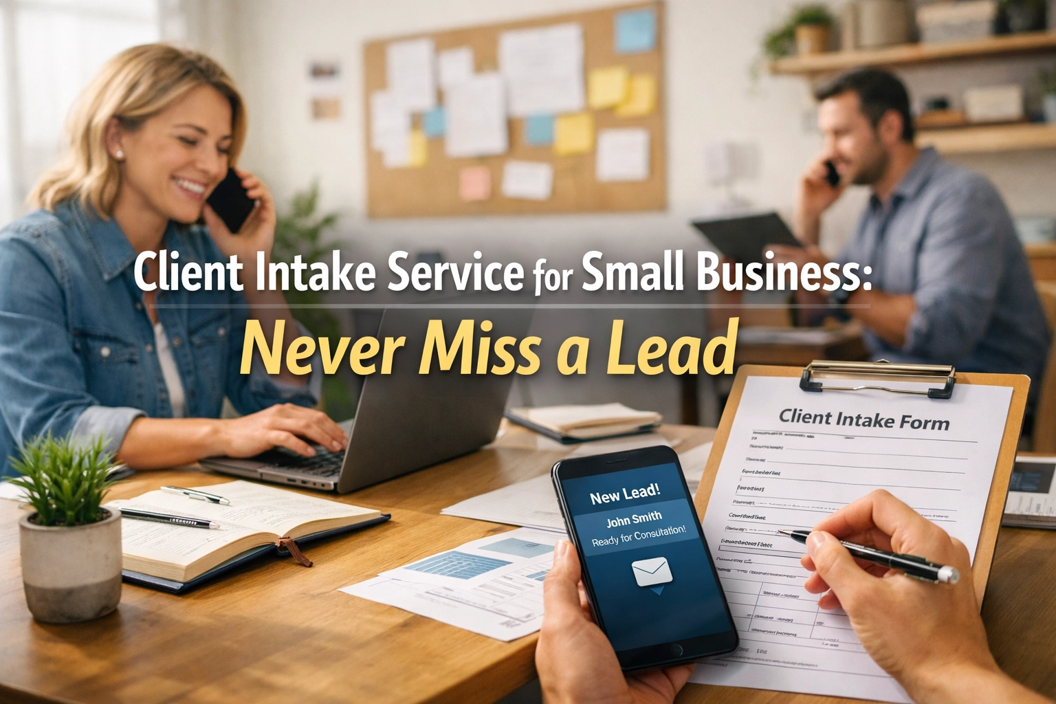 Client Intake Service for Small Business: 7 Ways to Save Leads
