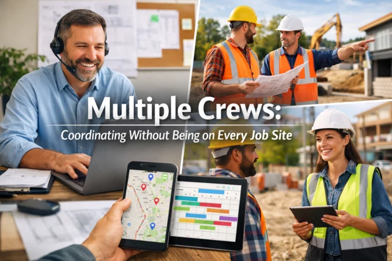 Multiple Crews: Coordinating Without Being on Every Job Site