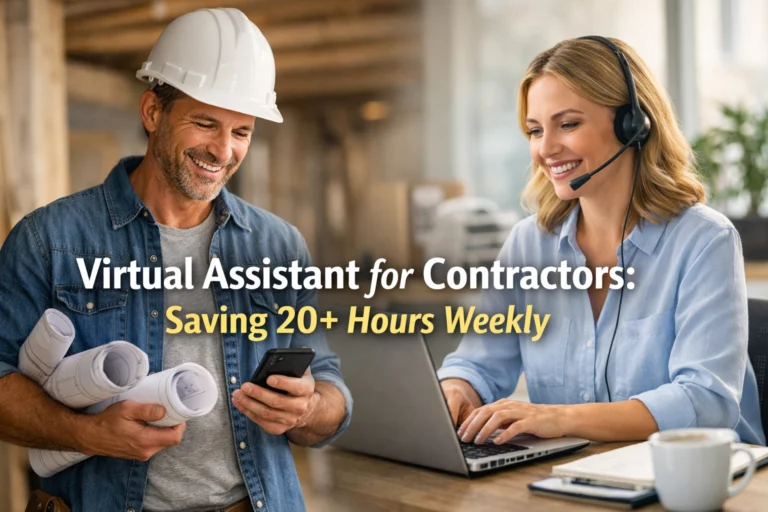 Virtual Assistant for Contractors: Saving 20+ Hours Weekly