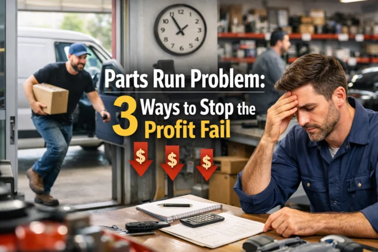 Parts Run Problem: 3 Ways to Stop the Profit Fail