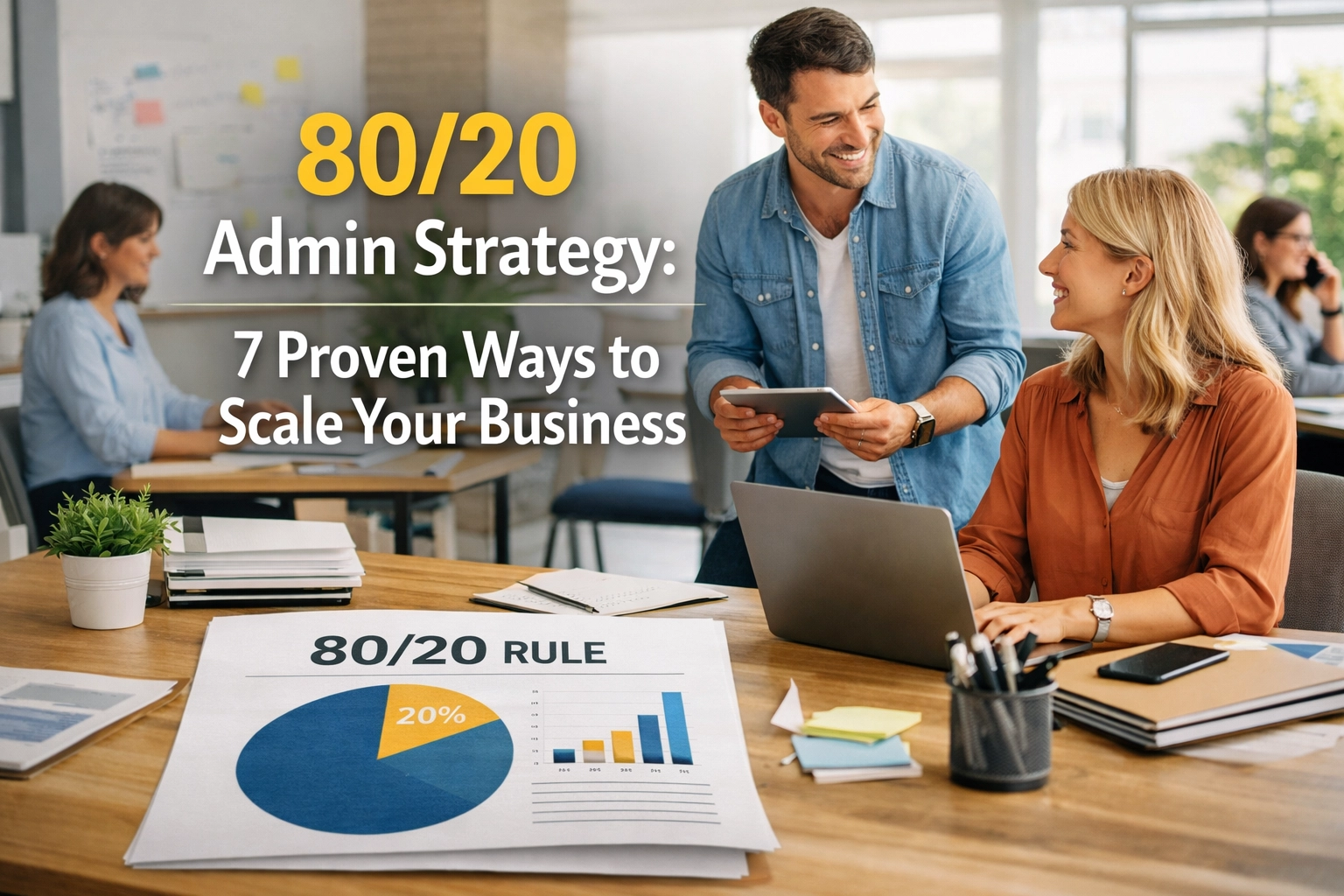 80/20 Admin Strategy: 7 Proven Ways to Scale Your Business