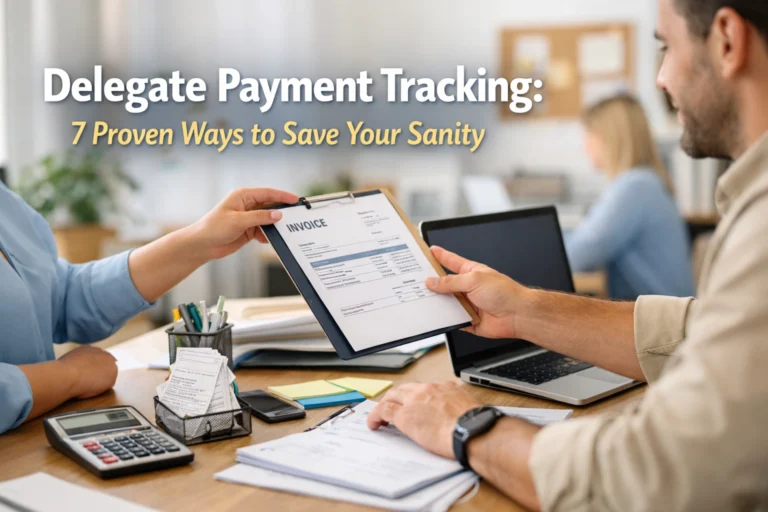 Delegate Payment Tracking: 7 Proven Ways to Save Your Sanity