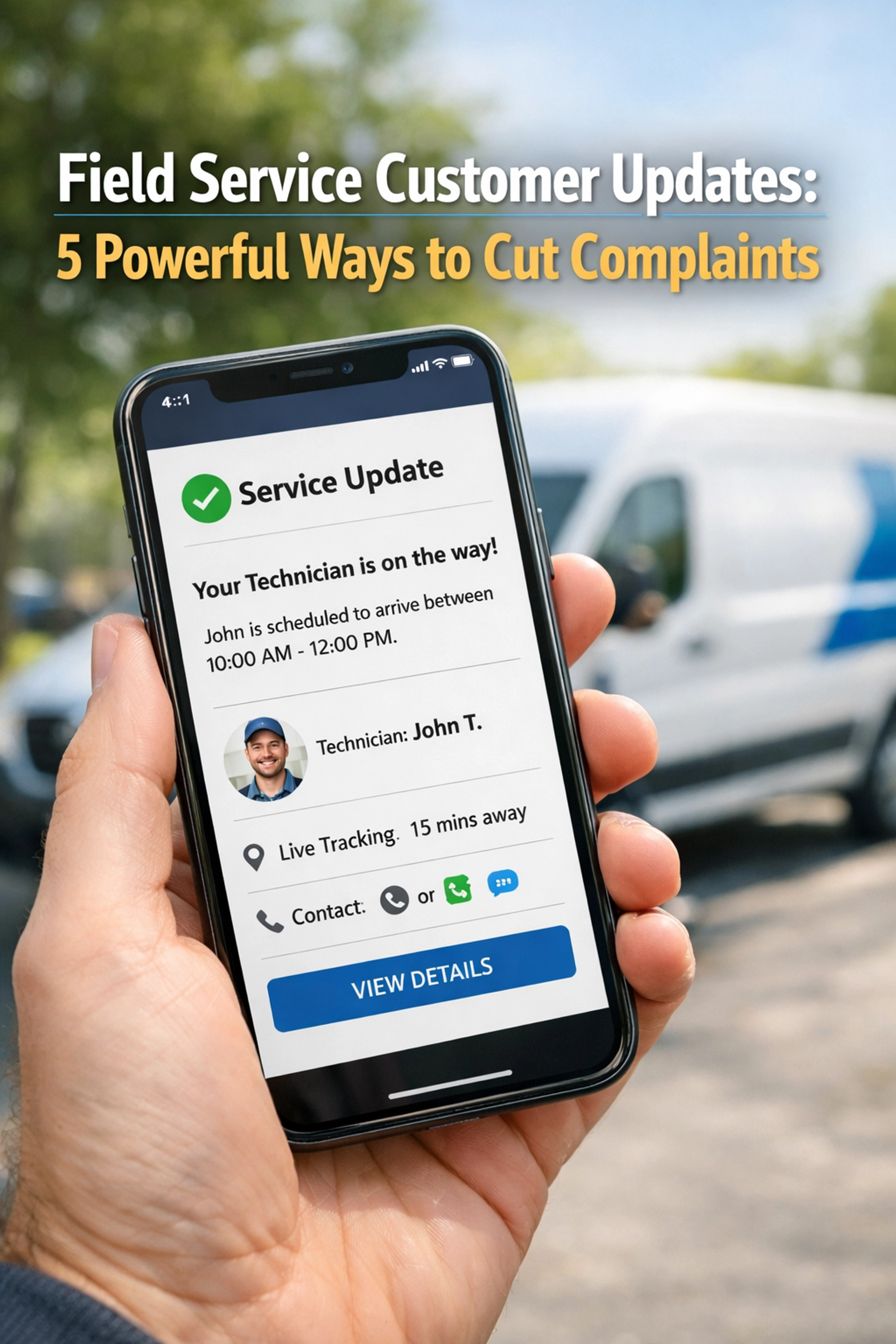 Field Service Customer Updates: 5 Powerful Ways to Cut Complaints