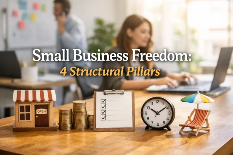 Small Business Freedom: 4 Powerful Pillars for Brilliant Growth