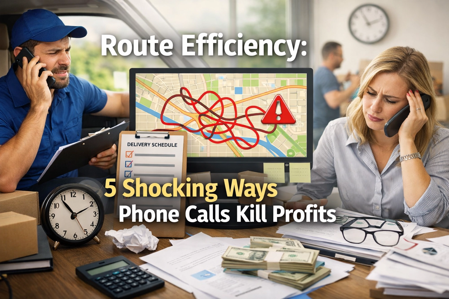 Route Efficiency: 5 Shocking Ways Phone Calls Kill Profits