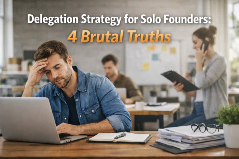 Delegation Strategy for Solo Founders: 4 Brutal Truths