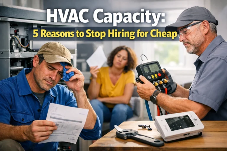 HVAC Capacity: 5 Reasons to Stop Hiring for Cheap