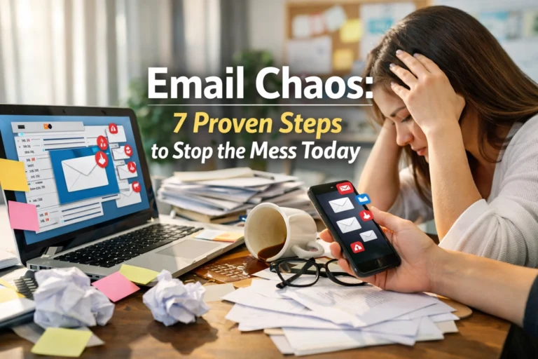 Email Chaos: 7 Proven Steps to Stop the Mess Today
