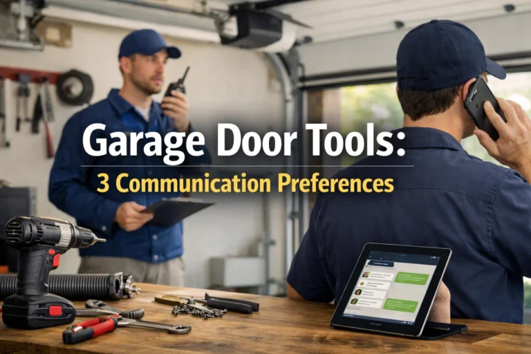 Garage Door Tools: 3 Brutally Effective Communication Secrets