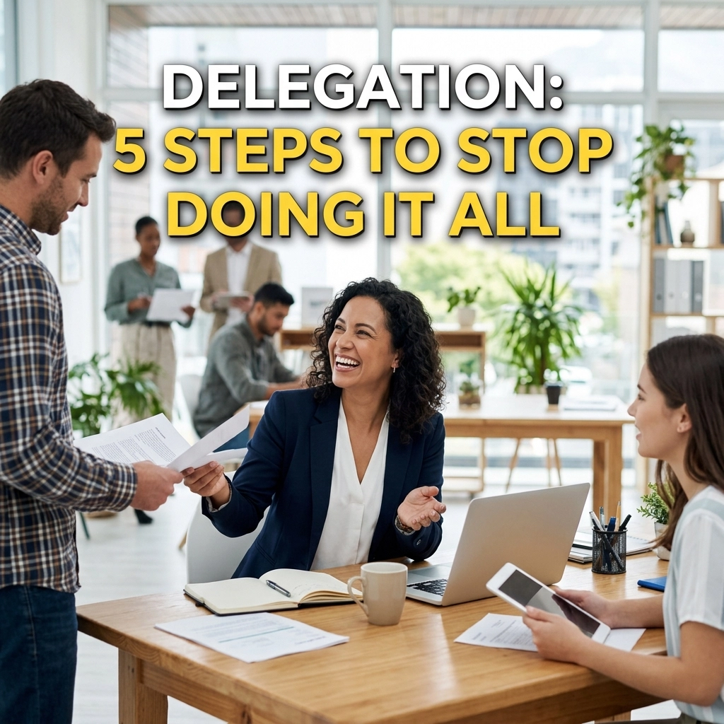 1un2q5eDV B Business owner delegating