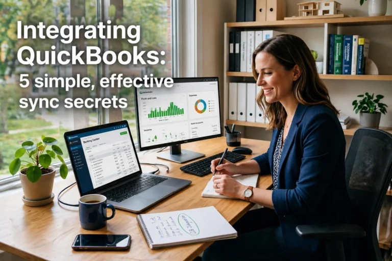 Integrating QuickBooks: 5 simple, effective sync secrets