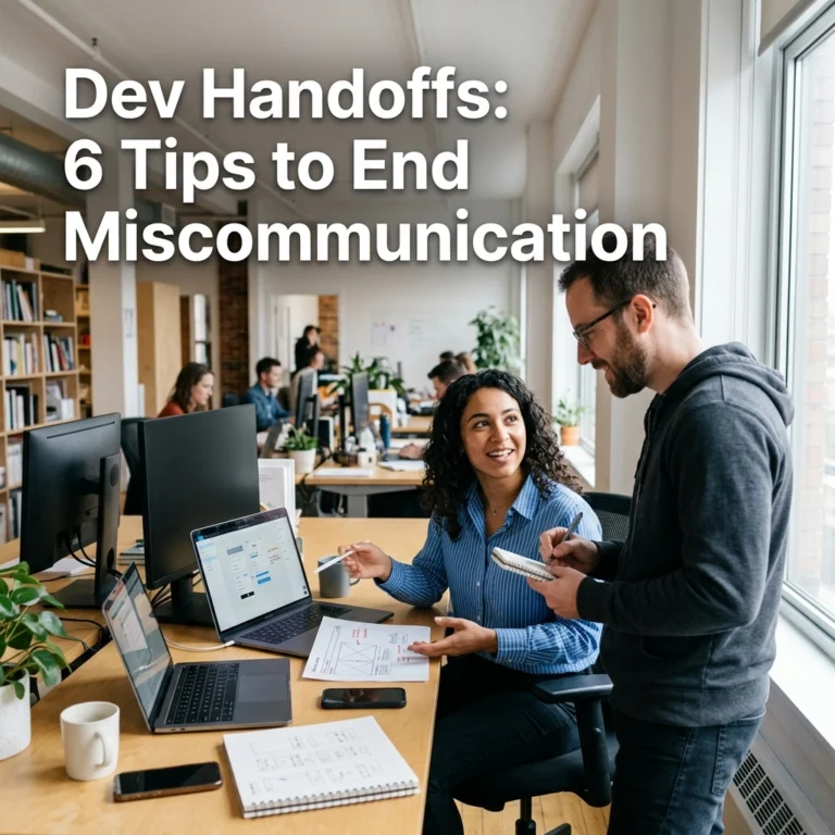 Developer Handoff Documents: 6 Massive Mistakes Causing Chaos