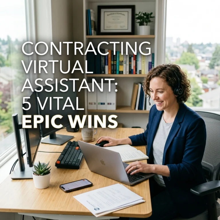 Contracting Virtual Assistant: 5 Vital Epic Wins