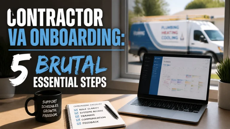 Contractor VA Onboarding: 5 Brutal Essential Steps