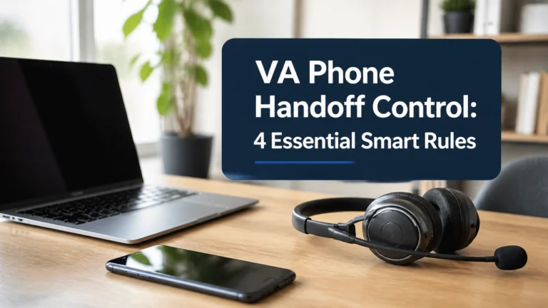 VA phone handoff control: 4 Essential Smart Rules