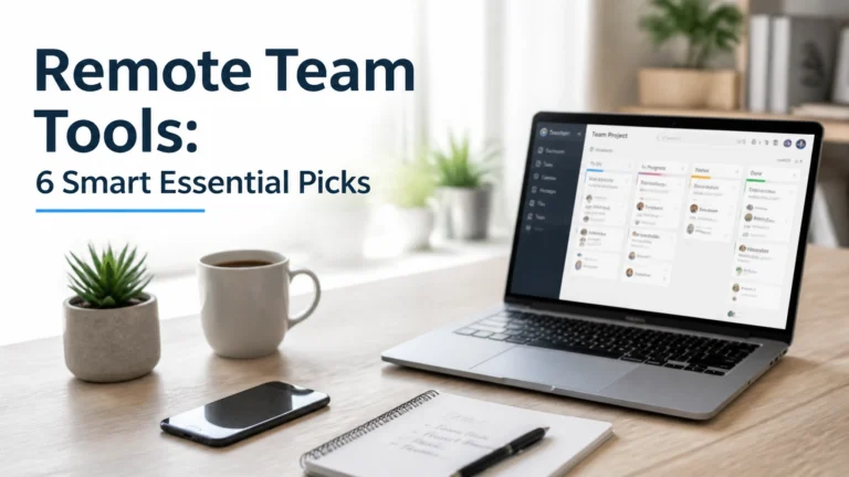Remote Team Tools: 6 Smart Essential Picks