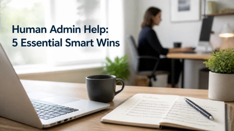 Human Admin Help: 5 Essential Smart Wins