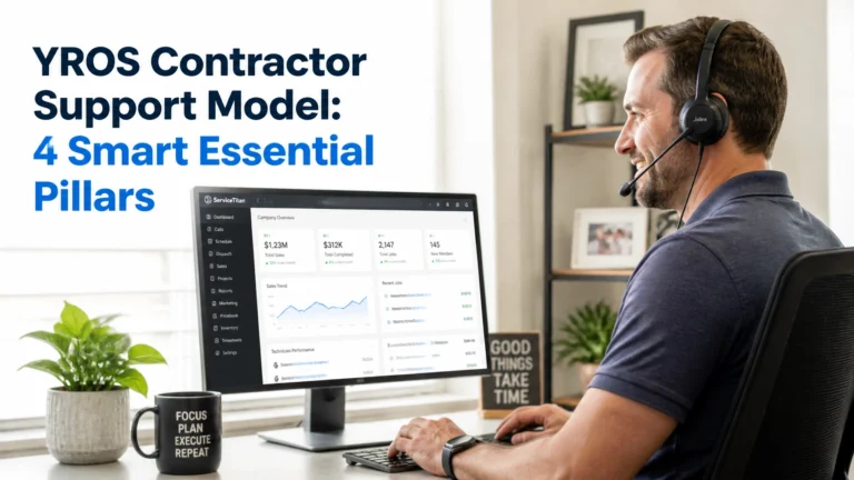 Contractor Support Model: 4 Smart Essential Pillars