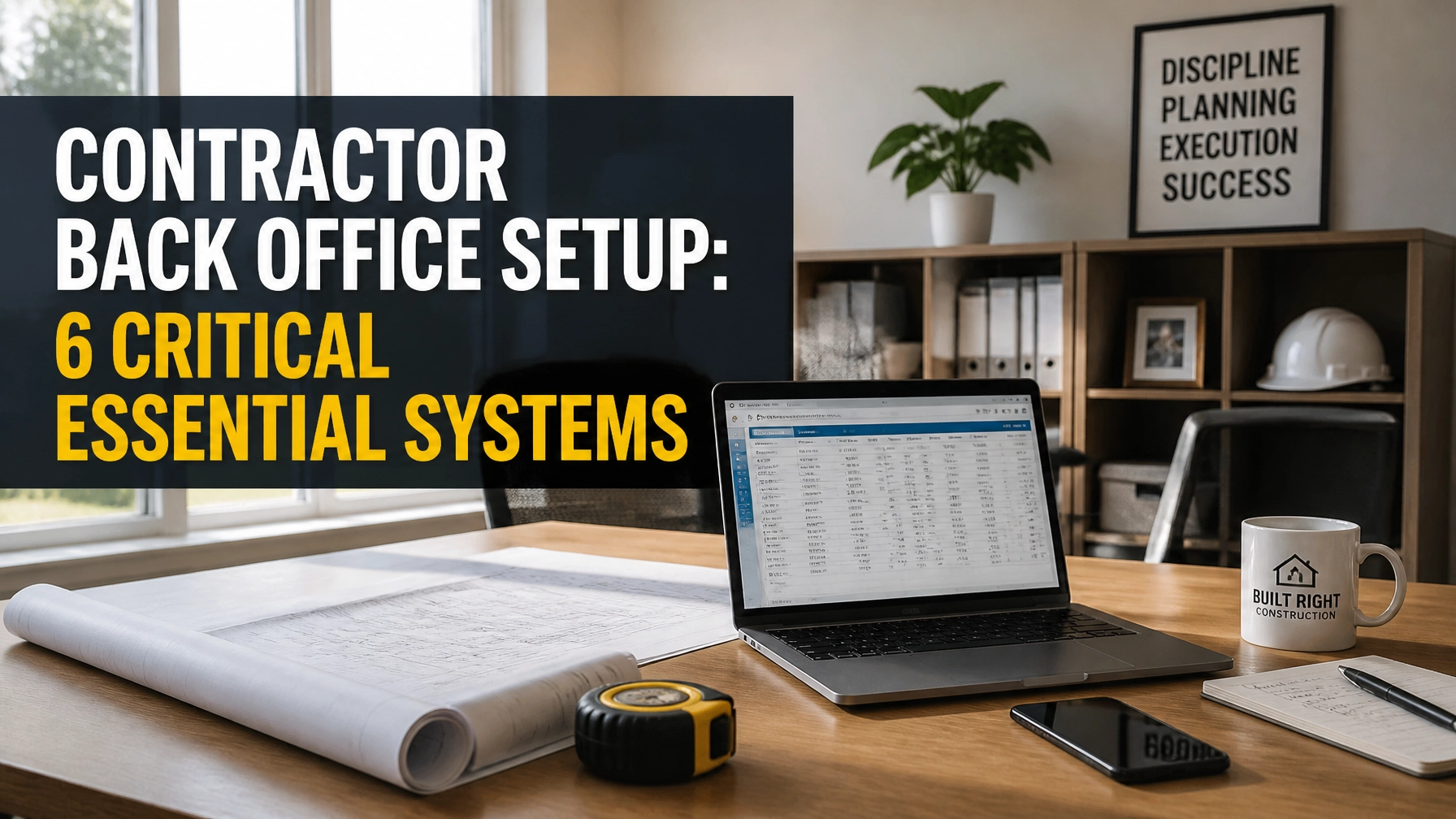 ul4C3FGSpMs contractor back office setup